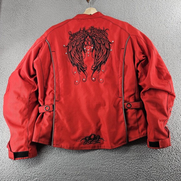 Jackets & Blazers - Speed and Strength Jacket‎ Womens 2XL Red To The Nines Motorcycle Textile Riding
